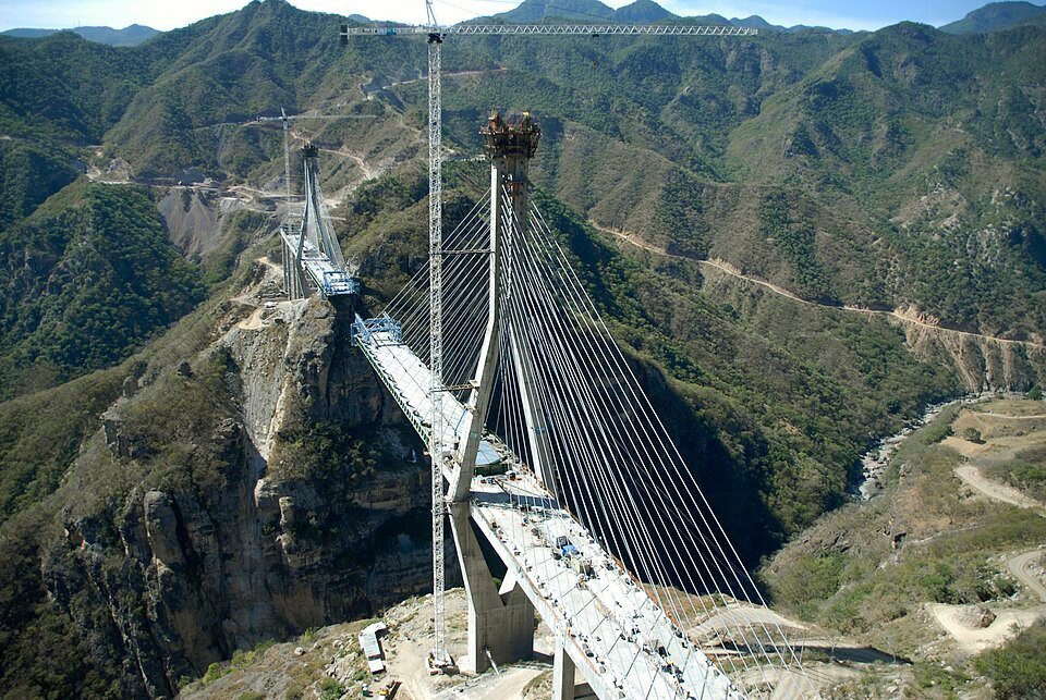 Baluarte Bridge, Mexico. 