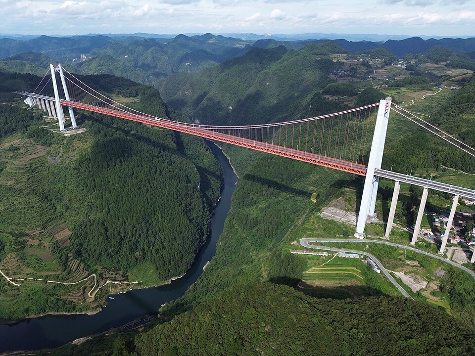 Qingshui River Bridge, China.