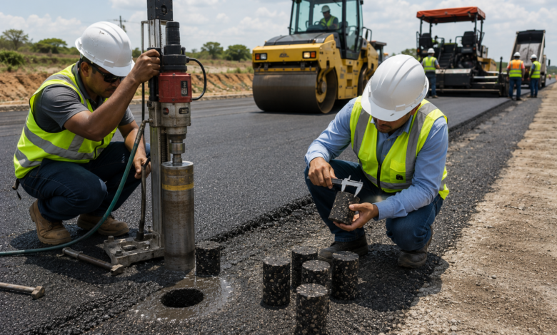 Road Construction Quality Control Tests for Reliable Roads