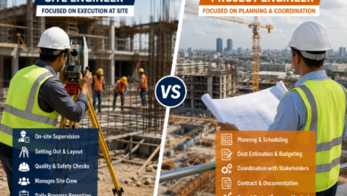 Site Engineer vs Project Engineer