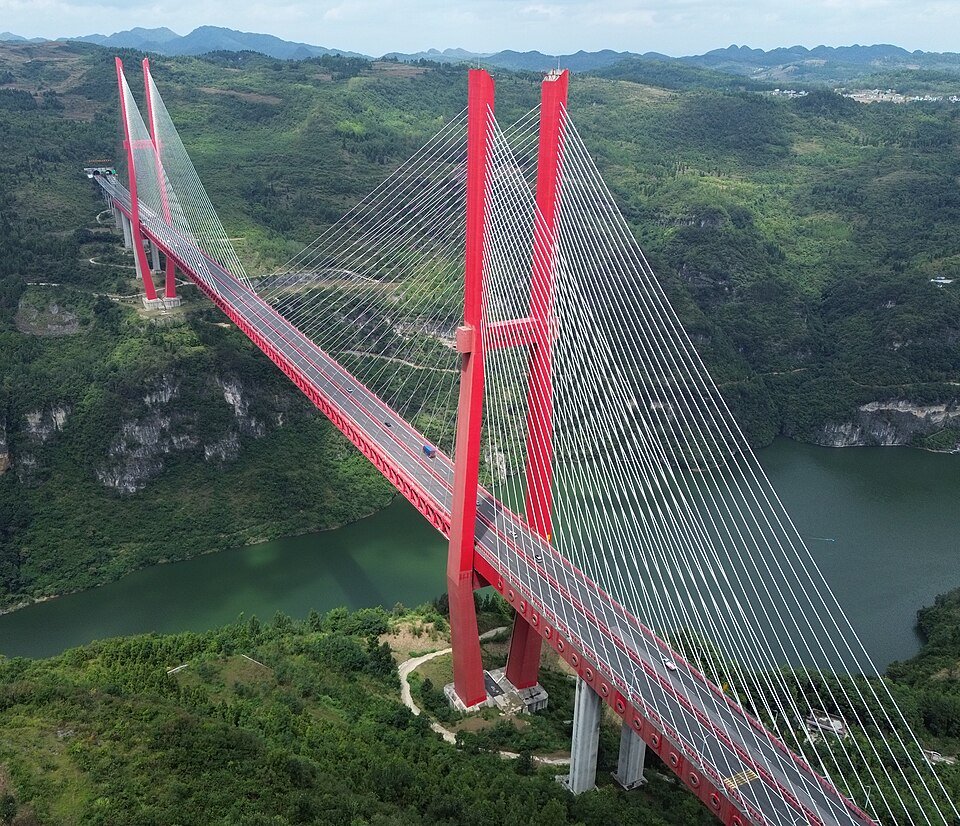 Yachi River Bridge, China.