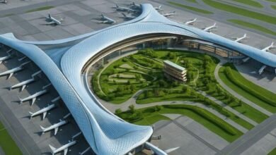 Africa's top airport construction design.
