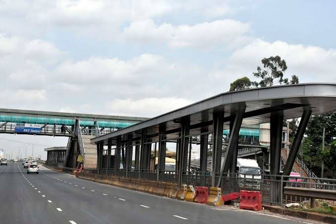 Thika Road BRT Line 2 (Simba) stalled project. 