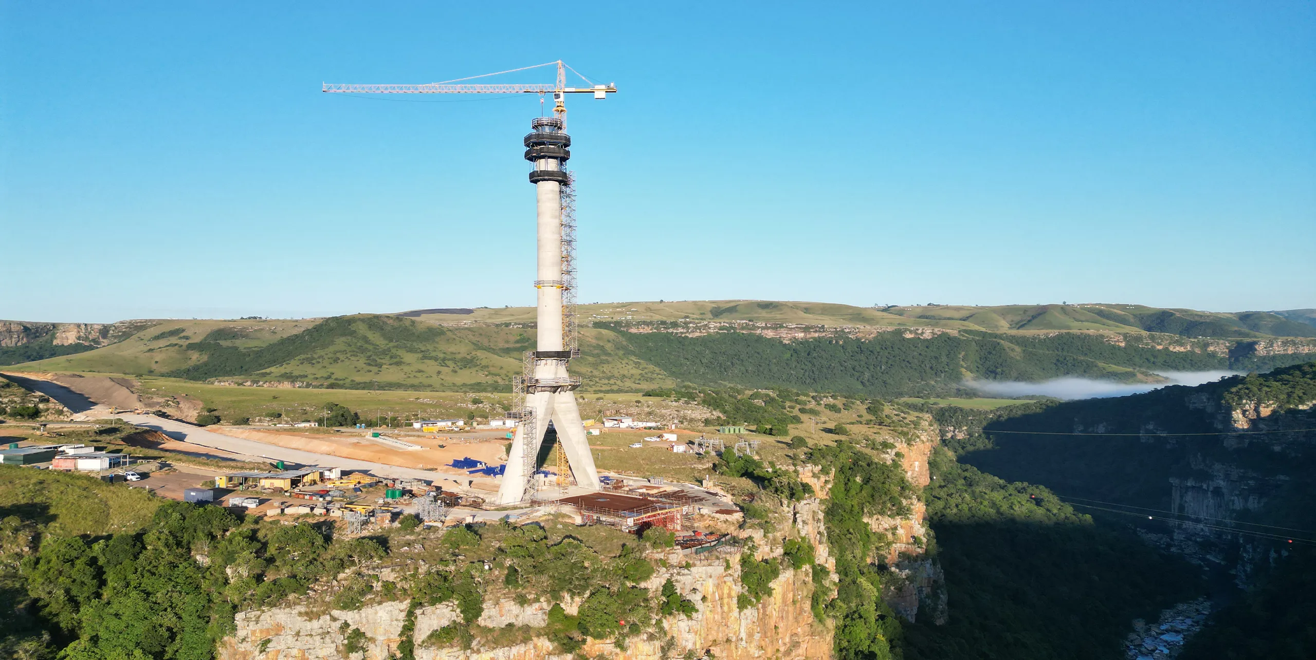 The Msikaba Bridge, South Africa.