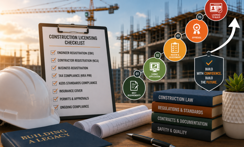 How to Get Licensed in Construction in Kenya 7 Essential Steps for Successful Engineers and Contractors