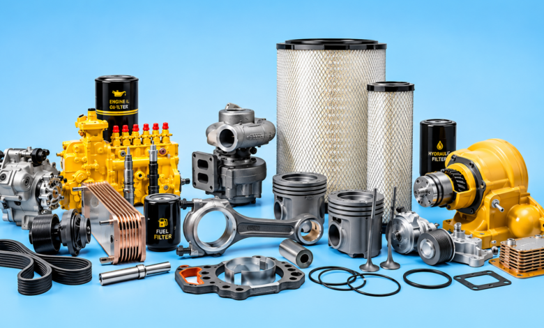 Heavy Equipment Spare Parts in Africa