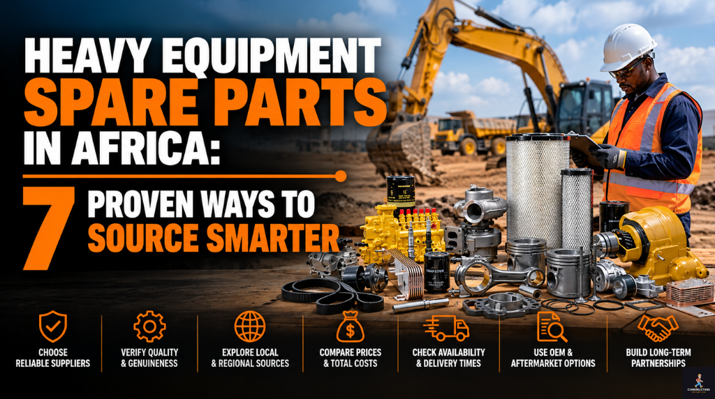 Heavy Equipment Spare Parts in Africa: 7 Proven Ways to Source Smarter ...